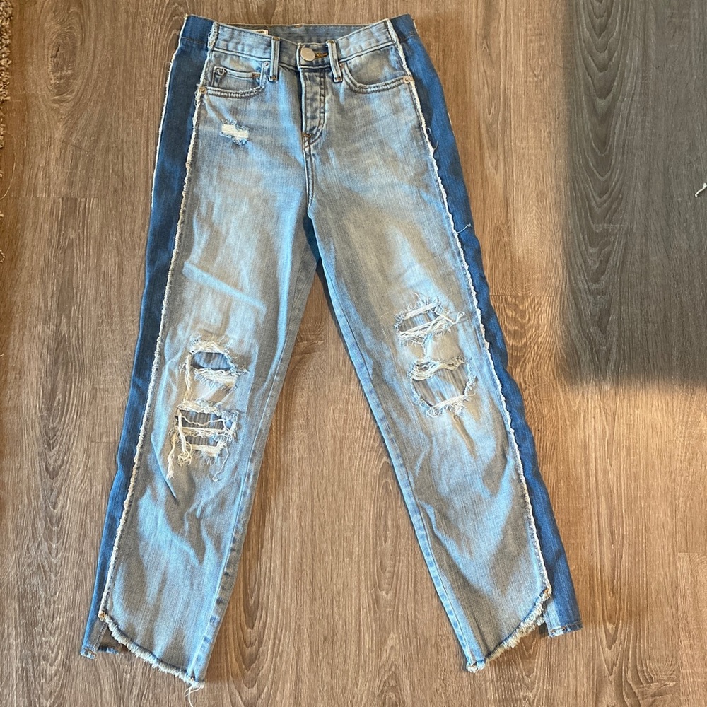 True Religion cropped jeans Size 24